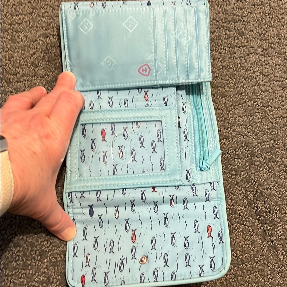 Vera Bradley Beach Themed Wallet - Picture 2 of 2